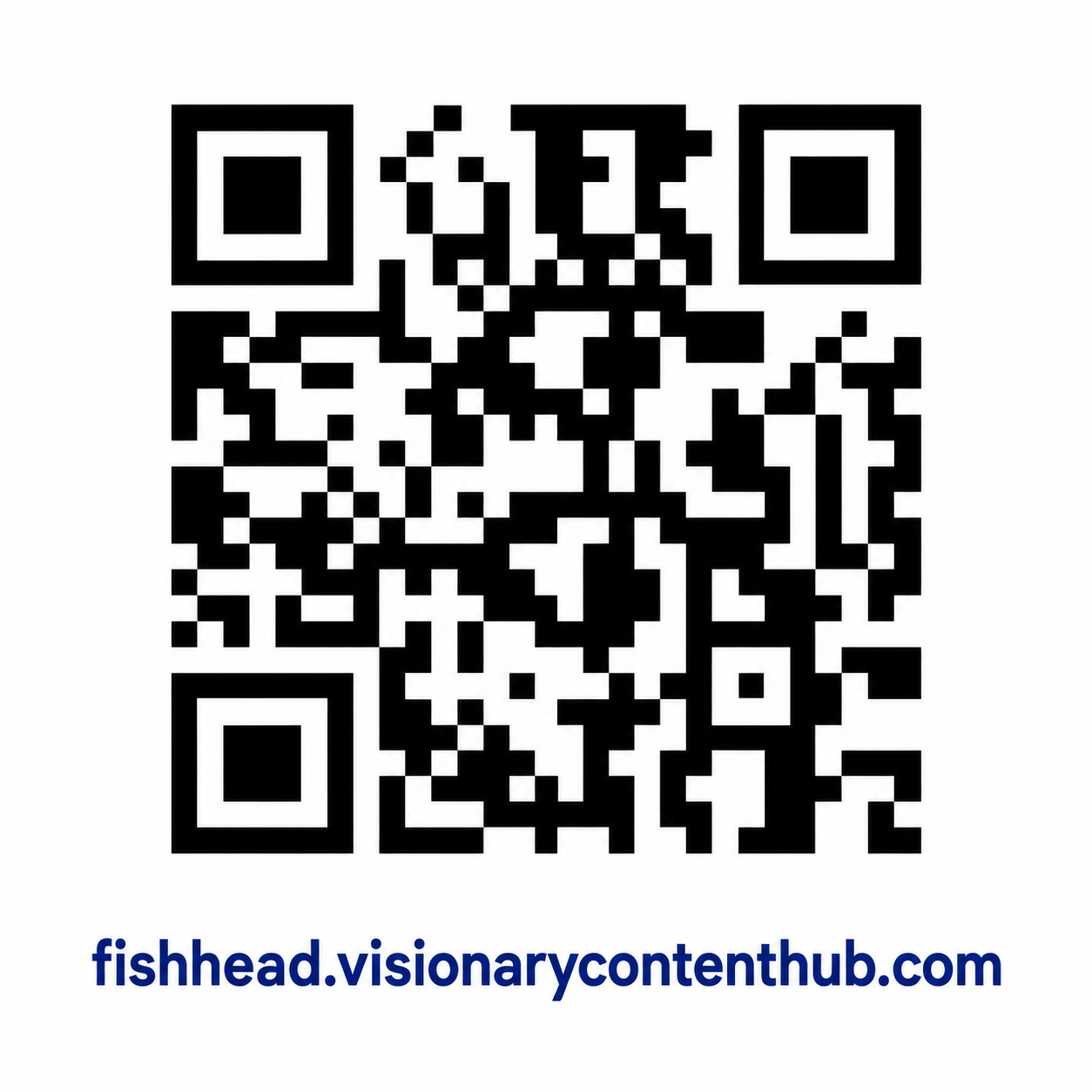 QR code for fishhead.visionarycontenthub.com